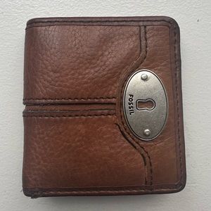 Brown Fossil Wallet